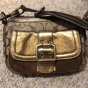 Gold Coach Purse